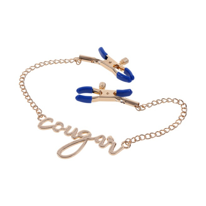 Sportsheets - Cougar Nipple Clamps Gold
