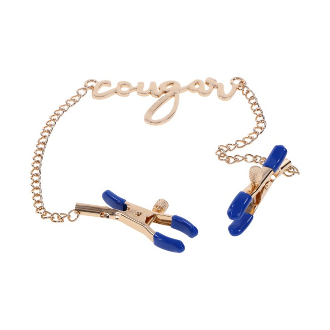 Sportsheets - Cougar Nipple Clamps Gold