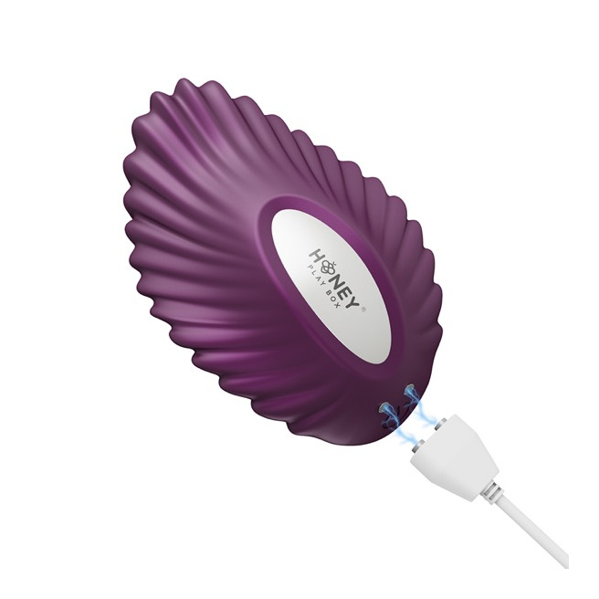 HoneyPlayBox - PEARL App-Controlled Magnetic Panty Vibrator Purple