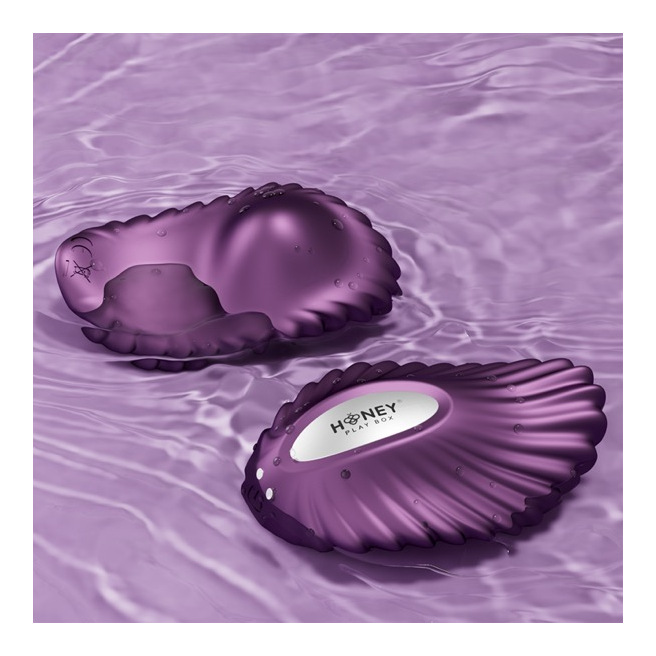 HoneyPlayBox - PEARL App-Controlled Magnetic Panty Vibrator Purple