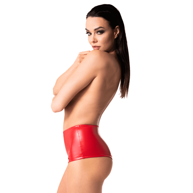 Noir handmade - Short Mysteria rouge