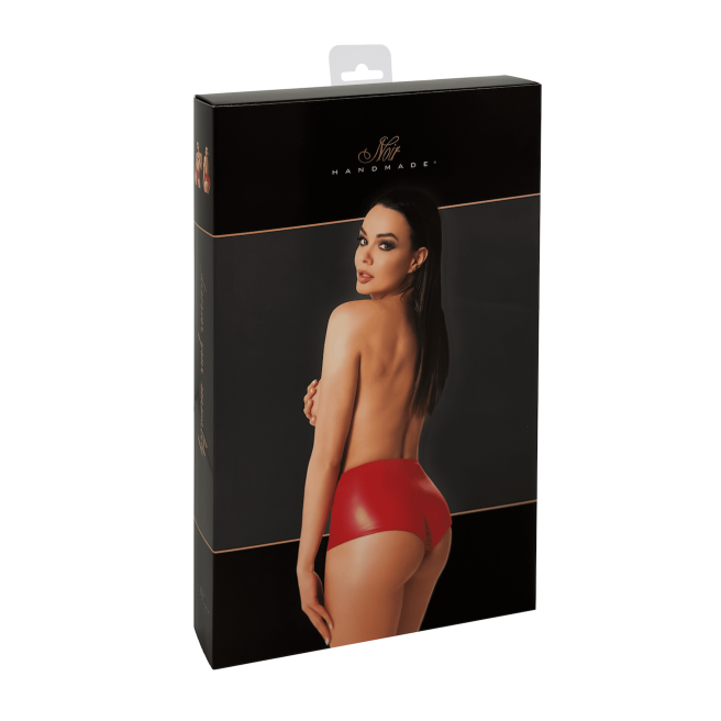 Noir handmade - Short Mysteria rouge