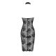 Noir Handmade - Robe Midi en dentelle Nocturne