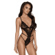 French Kiss 241 body ouvert - noir