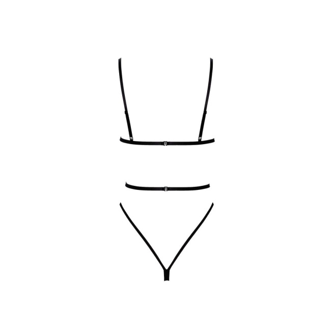 French Kiss 241 body ouvert - noir