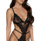 French Kiss 241 body ouvert - noir
