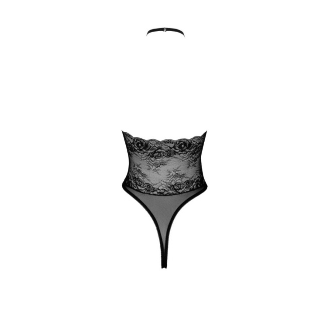 Kissable - Sexy Kiss body et ruban de satin - noir Kissable - Sexy Kiss body et ruban de satin - noir