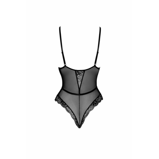 Kissable - First Kiss body en dentelle avec collier - noir Kissable - First Kiss body en dentelle avec collier - noir