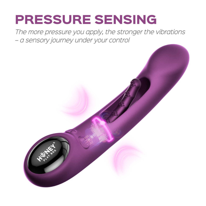 Tempo vibromasseur G-spot avec capteurs de pression et application Tempo vibromasseur G-spot avec capteurs de pression et application
