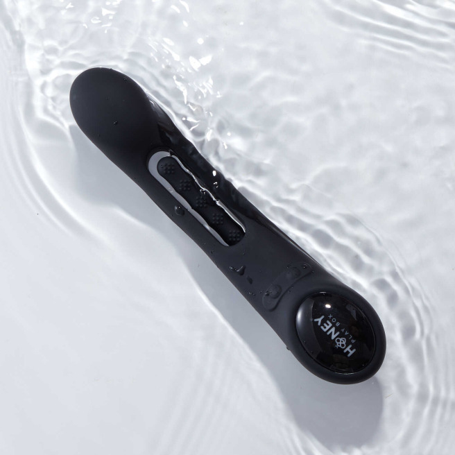 Tempo vibromasseur G-spot avec capteurs de pression et application Noir