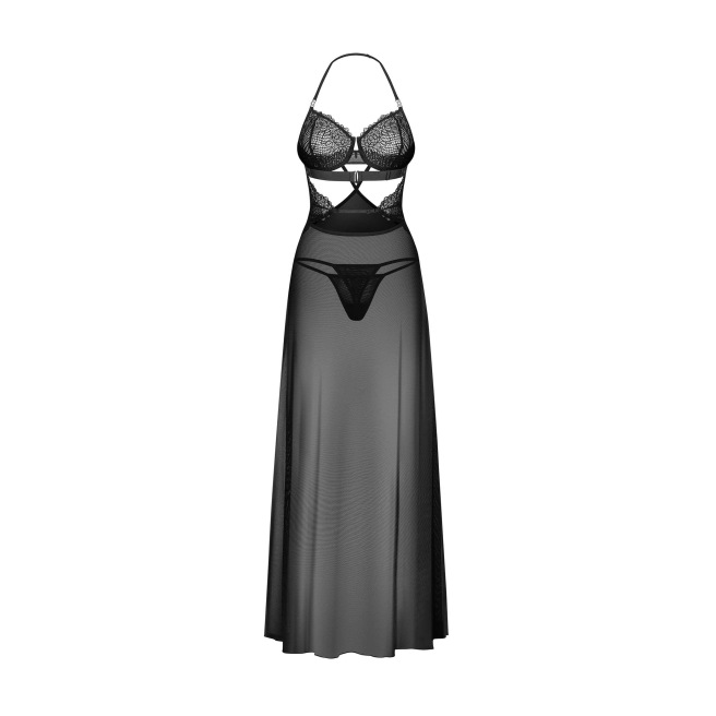 Nuisette longue Iliosa - Noir