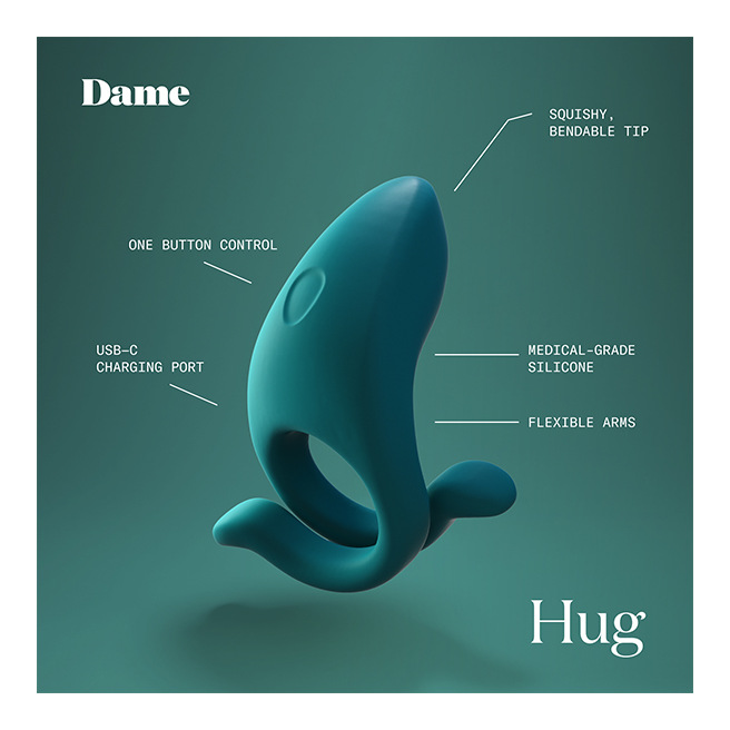 Dame - Hug Adjustable Cock Ring Fir Dame - Hug Adjustable Cock Ring Fir