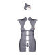 Stewardess Costume 3 pcs - Gris