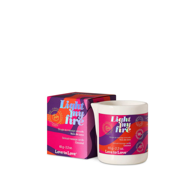 Light My Fire bougie de massage Noix de coco 65G