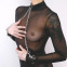 Collier + menottes Noir