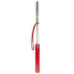 Cravache Métal Courte mèche Longue Rouge Cravache Métal Courte mèche Longue Rouge