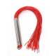 Martinet rouge manche métal lanières en PVC