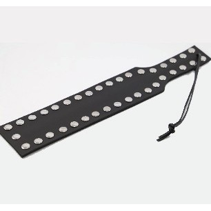 Paddle en Cuir Clous Noir Paddle en Cuir Clous Noir