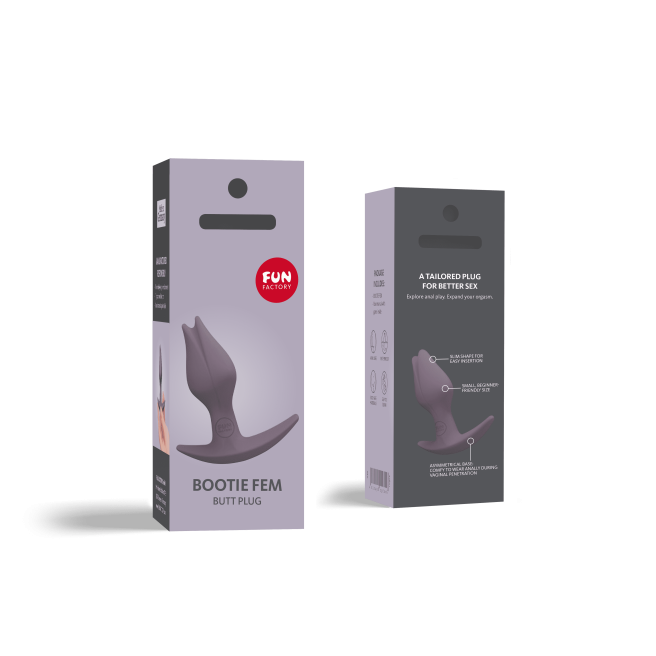 Bootie FEM - Plug pour Femme - Taupe Bootie FEM - Plug pour Femme - Taupe