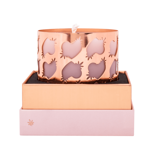 Bougie de massage à l'huile de graines de Chanvre - 250 ml