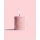 Bougie de massage Rose 220 ml - Fraises et champagne