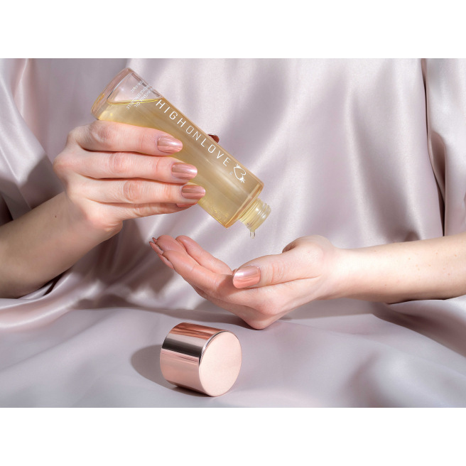 Huile de massage luxueuse Fraises et champagne - 120 ml