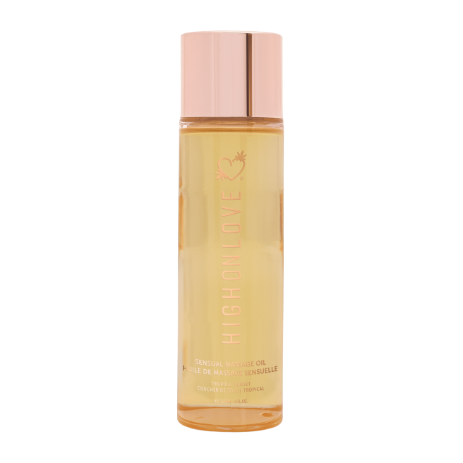 Huile de massage luxueuse Couché de soleil tropical - 120 ml