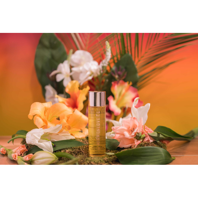 Huile de massage luxueuse Couché de soleil tropical - 120 ml