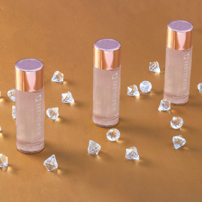 Huile de bain sensuelle à la lavande douce - 100 ml Huile de bain sensuelle à la lavande douce - 100 ml