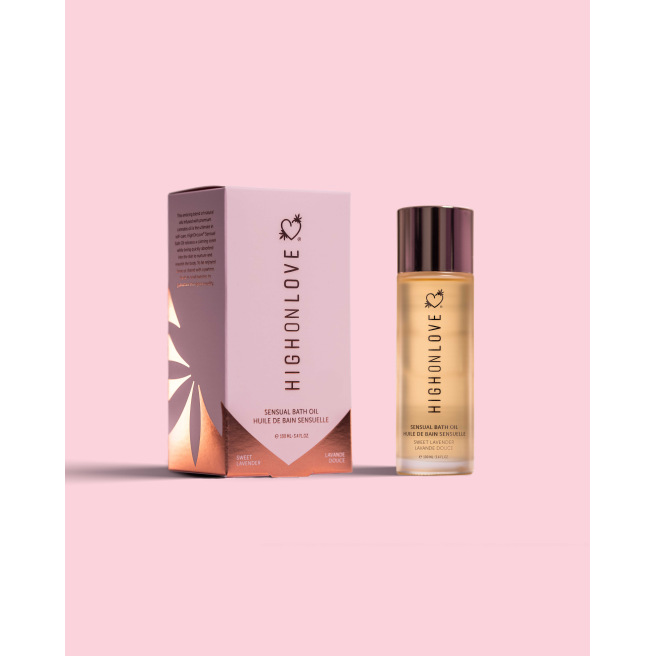 Huile de bain sensuelle à la lavande douce - 100 ml Huile de bain sensuelle à la lavande douce - 100 ml