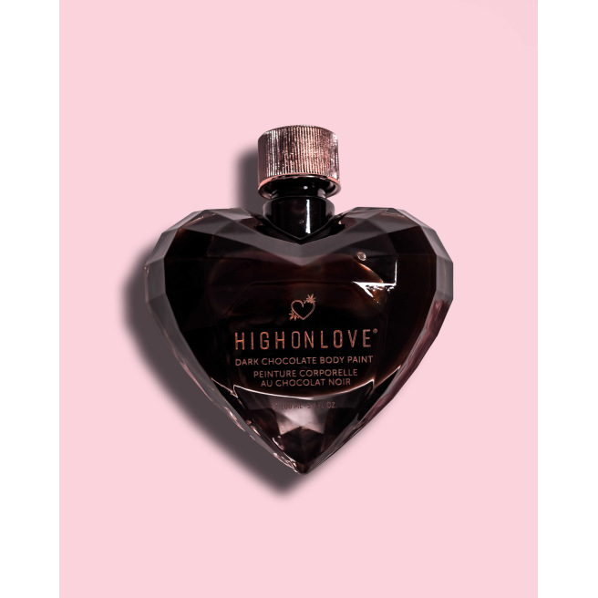 Peinture corporelle végétalienne au chocolat noir - 100 ml