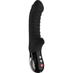 Tiger - Vibromasseur strié - Noir Tiger - Vibromasseur strié - Noir