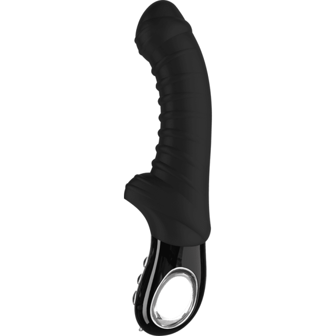 Tiger - Vibromasseur strié - Noir Tiger - Vibromasseur strié - Noir