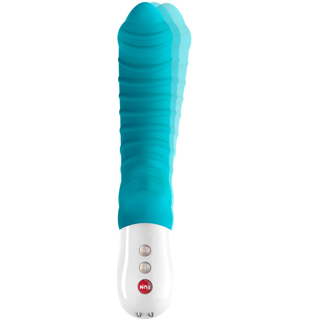 Tiger - Vibromasseur strié - Pétrole Tiger - Vibromasseur strié - Pétrole