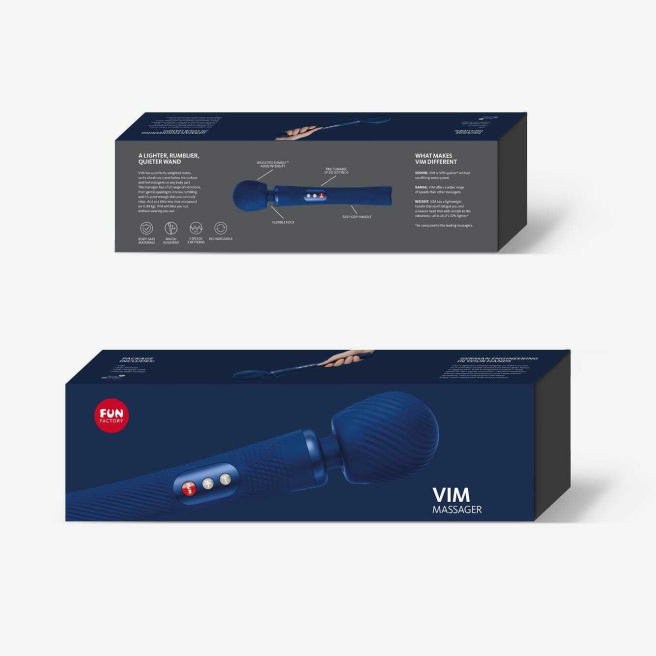 Vim - Vibromasseur Wand - Midnight blue