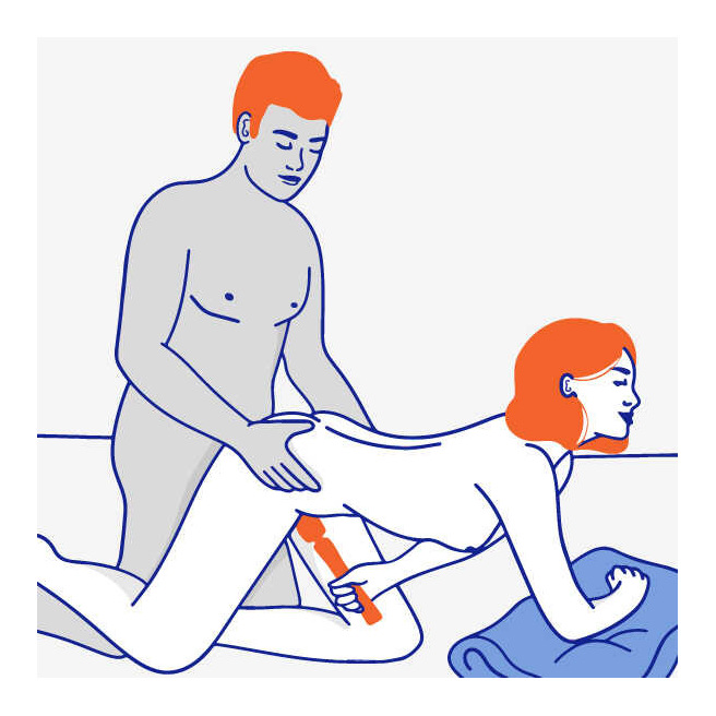 Vim - Vibromasseur Wand - Midnight blue