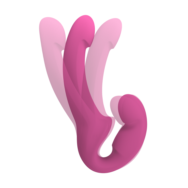 Share Lite - Gode à double extrémité - Rose