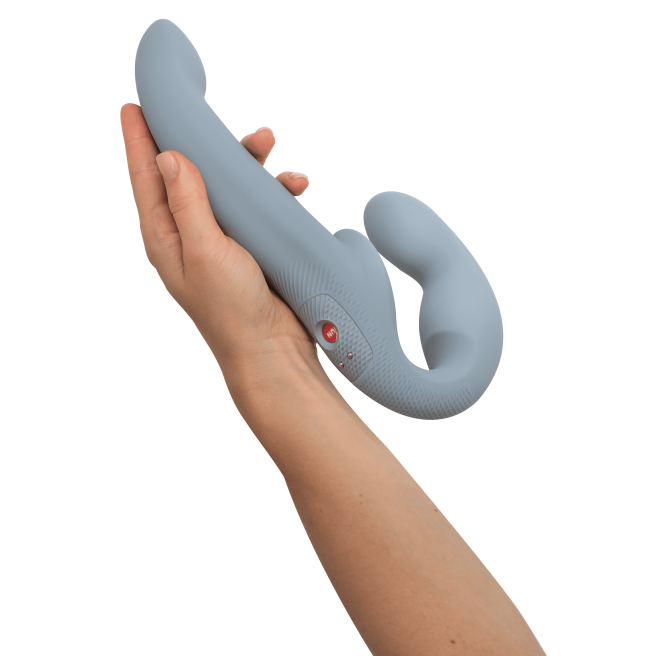 Share Vibe Pro - Vibromasseur Double - Gris cool