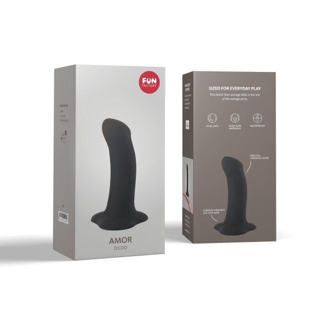 Amor - Petit Dildo - Noir Amor - Petit Dildo - Noir