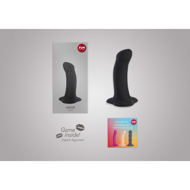 Amor - Petit Dildo - Noir Amor - Petit Dildo - Noir