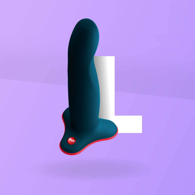 Limba Flex L - Dildo pliable - Bleu velours Limba Flex L - Dildo pliable - Bleu velours