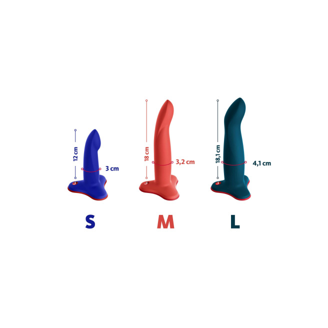 Limba Flex L - Dildo pliable - Bleu velours Limba Flex L - Dildo pliable - Bleu velours