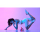 Limba Flex L - Dildo pliable - Bleu velours