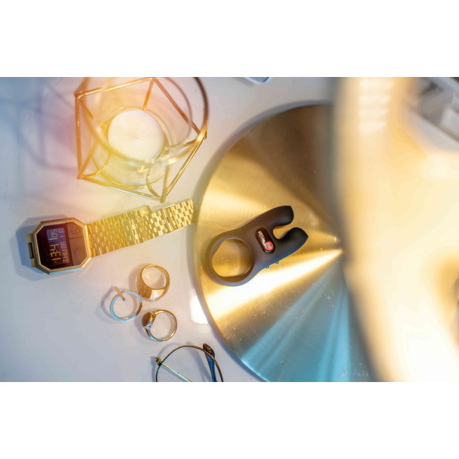 Nos - Anneau vibrant - Bleu Nos - Anneau vibrant - Bleu