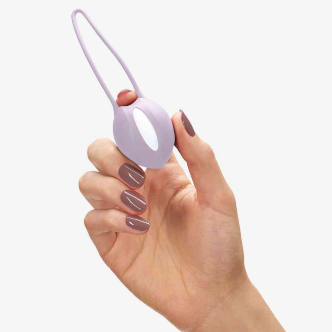 Smartball uno - Boule de Geisha - Blanc et lilas Smartball uno - Boule de Geisha - Blanc et lilas