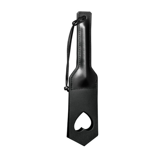 Paddle en Cuir Noir