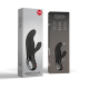 Miss Bi - Vibromasseur rabbit puissant - Noir