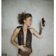Miss Bi - Vibromasseur rabbit puissant - Noir