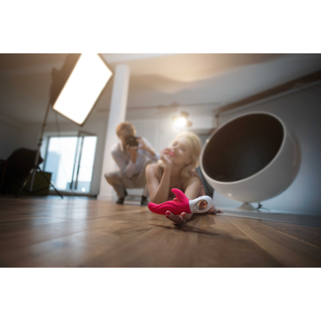 Lady bi - Vibromasseur Rabbit - Rouge indien Lady bi - Vibromasseur Rabbit - Rouge indien