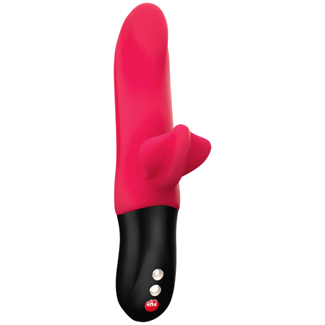 Bi Stronic Fusion - Vibromasseur Rabbit va et vient - Rouge